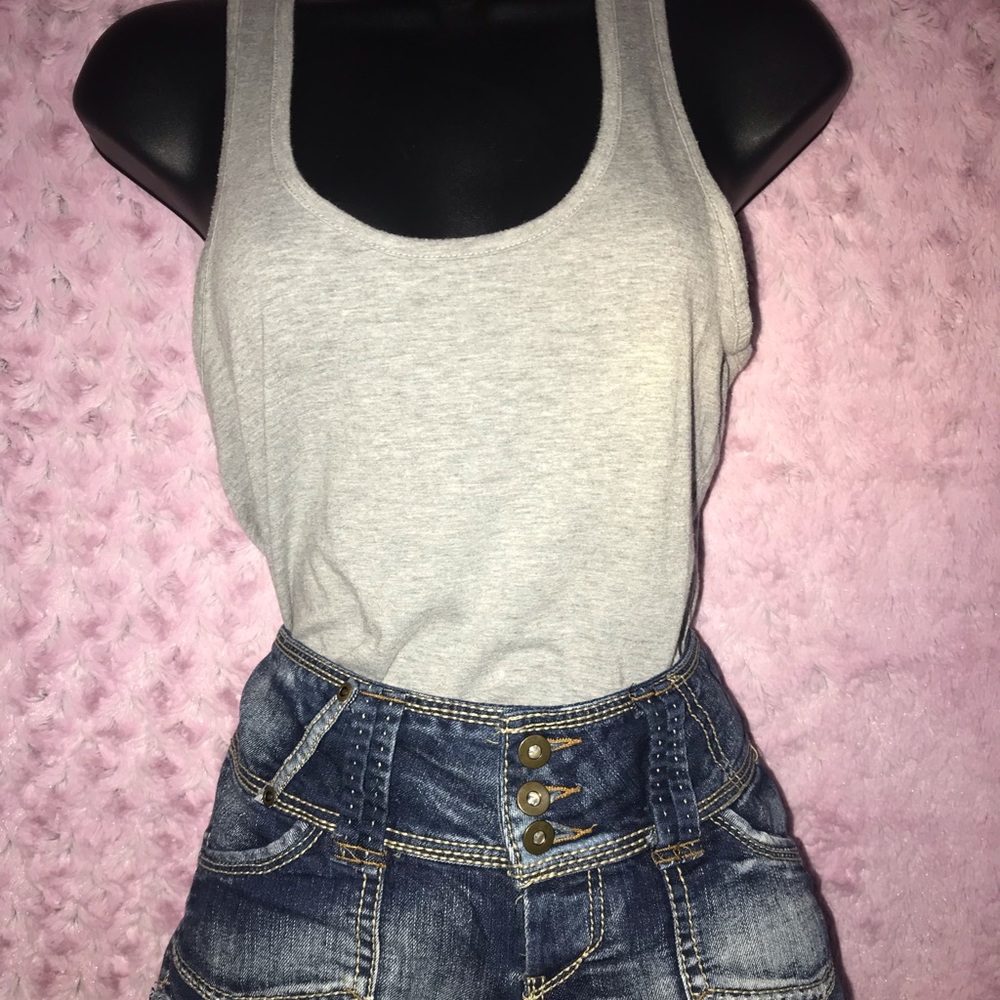 Denim shorts
